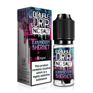 Double Drip NIC SALT Raspberry Sherbet 20mg