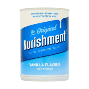 12 x Vanilla Nurishment Tin 400ml 0% Vat