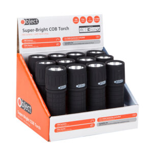 12 x Object 0.5w LED Torch in display