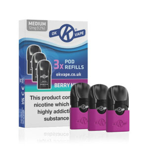 OK Vape Pod Refills - Berry Mint 12mg