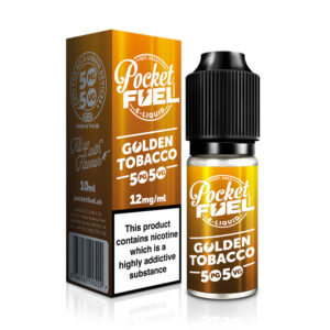 Pocket Fuel 50 50 Golden Tobacco 6mg