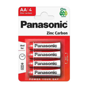 12 x Panasonic Zinc AA Battery