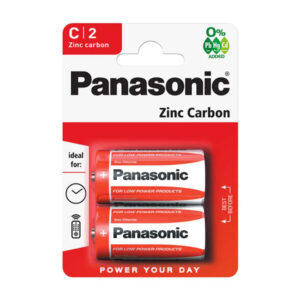 12 x Panasonic Zinc C Battery