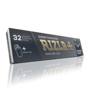 24 x Rizla Silver Combi Papers & Filters