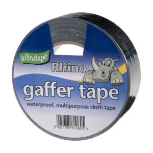 Rhino Black Cloth Tape 10 metre x 50mm
