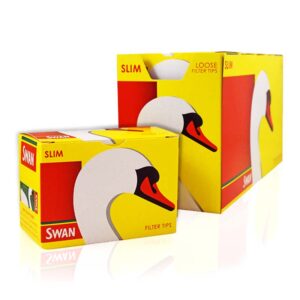 10 x Swan Slim Filters Loose Tips in Big Box