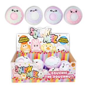 12 x Squish Meez Doughnuts in Display
