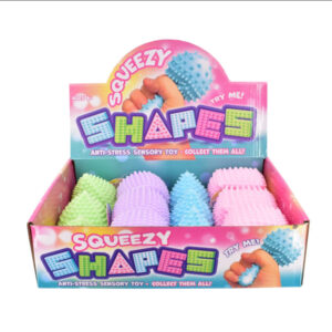 12 x Squeezy Shapes in Display