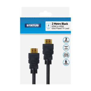 HDMI to HDMI 2 metre cable