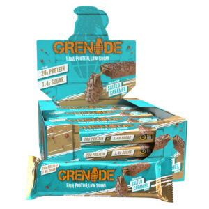 12 x Grenade Protein Choc Chip Salted Caramel Bars