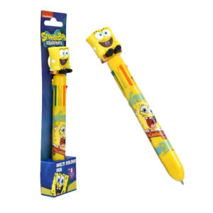 8 x Spongebob Squarepants Multi Colour Pen