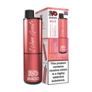 IVG 2400 4in1 Rechargeable - Strawberry Edition