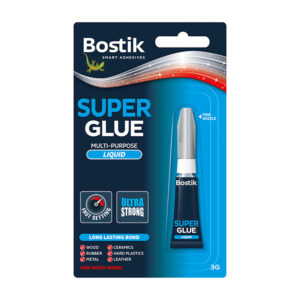 12 x Bostik Superglue Liquid 3g in Display