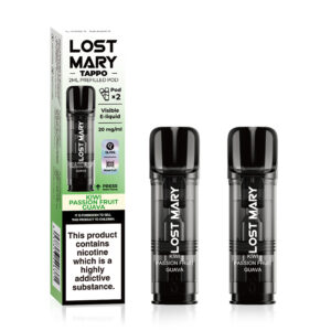 Lost Mary Tappo Pods - Kiwi Passion Fruit Guava (2 Pack)