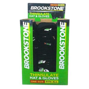 96 x Brookstone Thinsulate Hats & Gloves Floor Display
