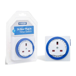 3 x Status 24 Hour Timer Switch in display