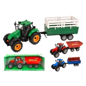 Farm Tractor & Trailer Set