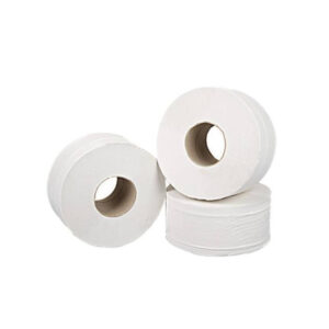 12 x Mini Jumbo 2 ply Toilet roll 92mm x 150 metre