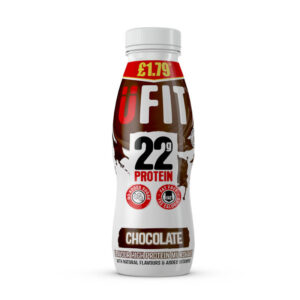 8 x UFIT Chocolate Protein Shake 310ml PM &pound;1.79 0% Vat