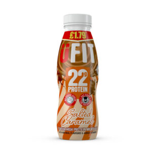 8 x UFIT Salted Caramel Protein Shake 310ml PM &pound;1.79 0% Vat