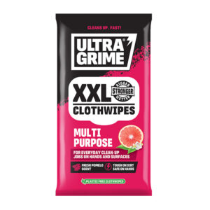 14 x Ultra Grime Multipurpose Grapefruit XXL Cloth Wipes