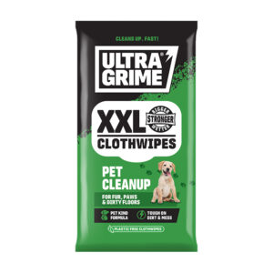 14 x Ultra Grime Pet Cleanup XXL Cloth Wipes