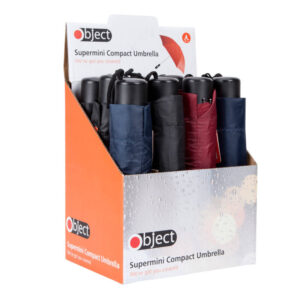 12 x Umbrella Printed Telescopic in Display