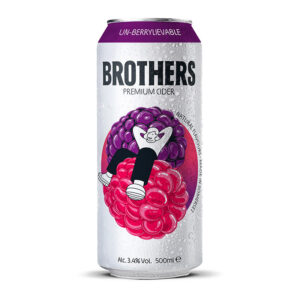 10 x Brothers Cider Un-Berrylievable 3.4% Vol 500ml Can