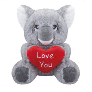 Koala Bear With Love Heart 15cm