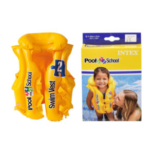 Kids Deluxe Inflatable Swim Vest 3-6 Yrs