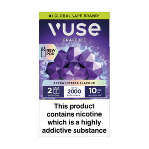 Vuse Pro Pods (2 Pack) - Grape Ice 12mg