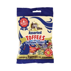 12 x Walkers Assorted Toffees & Eclairs 150g