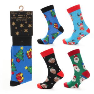 Mens Christmas Socks UK 6-11