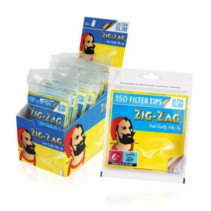 10 x Zig Zag Ultra Slim Filters 150's