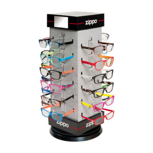 24 x Zippo Reading Glasses & Pouch Display