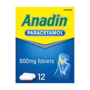 12 x Anadin Paracetamol 12's