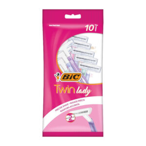 10 x Bic Twin Lady Shaver 2 Blade Ladies (5 Pack)