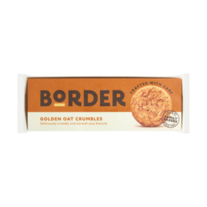 12 x Border Biscuits Golden Oat Crumbles 145g - 0% Vat