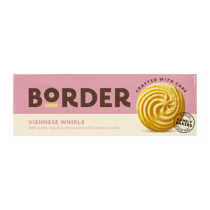 12 x Border Biscuit Viennese Whirls 145g - 0% Vat