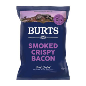 20 x Burts Smoked Crispy Bacon Chips 40g