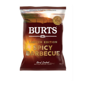 10 x Burts Spicy Barbecue Chips 150g