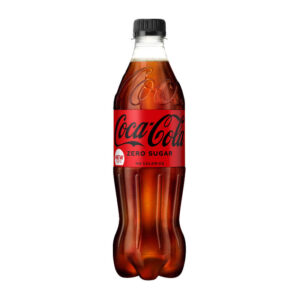 12 x Coca Cola Zero Sugar Bottles 500ml