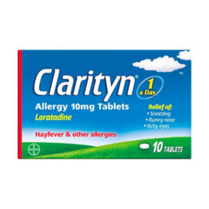 12 x Clarityn Allergy Tablets 10mg 10s