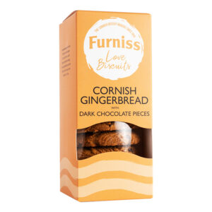 12 x Furniss Cornish Gingerbread with Chocolate Pieces 200g - 0% Vat