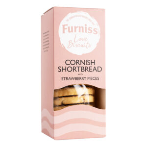 12 x Furniss Cornish Shortbread & Strawberry Pieces 200g - 0% Vat