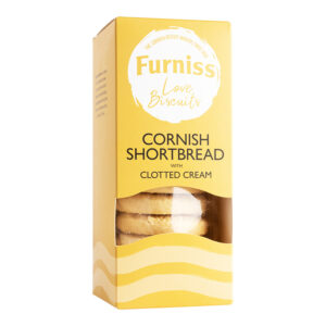 12 x Furniss Cornish Shortbread with Clotted Cream 200g - 0% Vat
