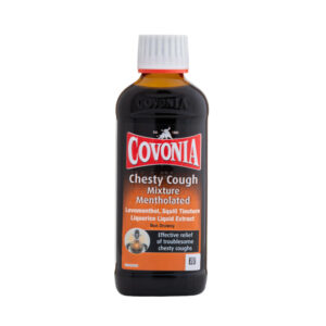 6 x Covonia Chesty Cough Mixture Metholated 150ml
