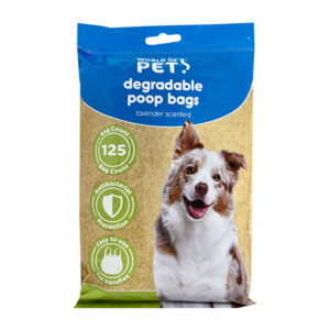 Degradable Dog Poop Bags (125 Pack)