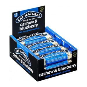 12 x Eat Natural Cashew & Blueberry Bars