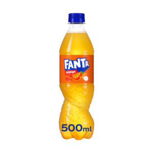 12 x Fanta Orange Bottles 500ml